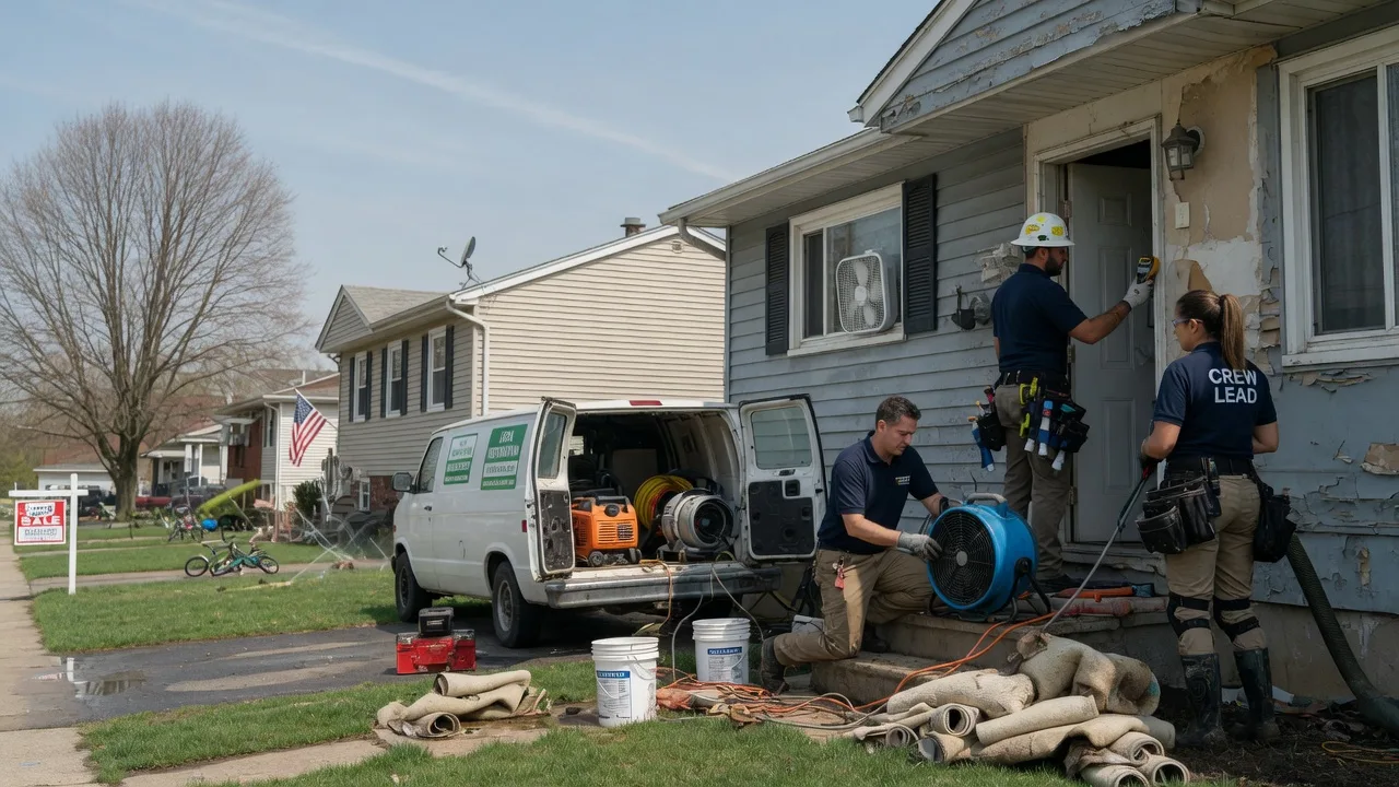 Flood Cleanup in Amo, IN near me