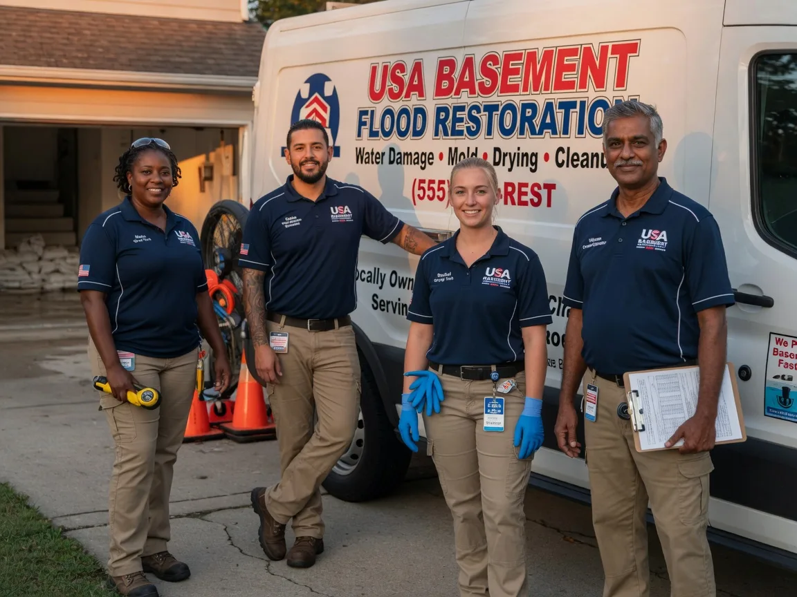 Basement Flood Cleanup company in Amo, IN